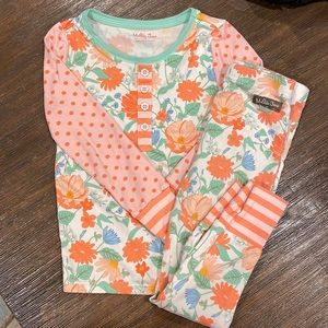 Matilda Jane Girls Floral Pajamas Size 4